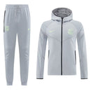 Conjunto Treino Barcelona 25/26 Nike - Cinza