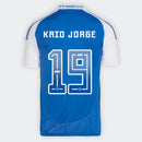 Camisa Cruzeiro Home 25/26 Kaio Jorge nº 19 Adidas - Torcedor
