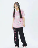Camisa Real Madrid Edição Hello Kitty Rosa 24/25 - Adidas Torcedor Masculina Lançamento