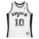 Regata NBA San Antonio Spurs Association Edition Swingman Jersey Branca 10 Dennis Rodman