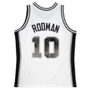 Regata NBA San Antonio Spurs Association Edition Swingman Jersey Branca 10 Dennis Rodman